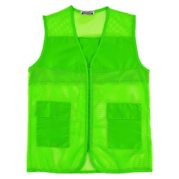 A large number of custom-made green vest jackets Custom breathable mesh volunteers flap pockets vest jacket specialty store SKV047 A large number of custom-made green vest jackets Custom breathable mesh volunteers flap pockets vest jacket specialty store SKV047